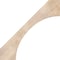 Ekena Millwork 3 1/2"W x 36"D x 36"H Westlake Smooth Knee Brace, Douglas Fir BRC04X36X36WTL00SDF - alternate 4